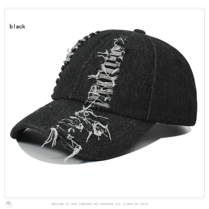 Wholesale Unique Fashionable Washed Denim Baseball Cap
